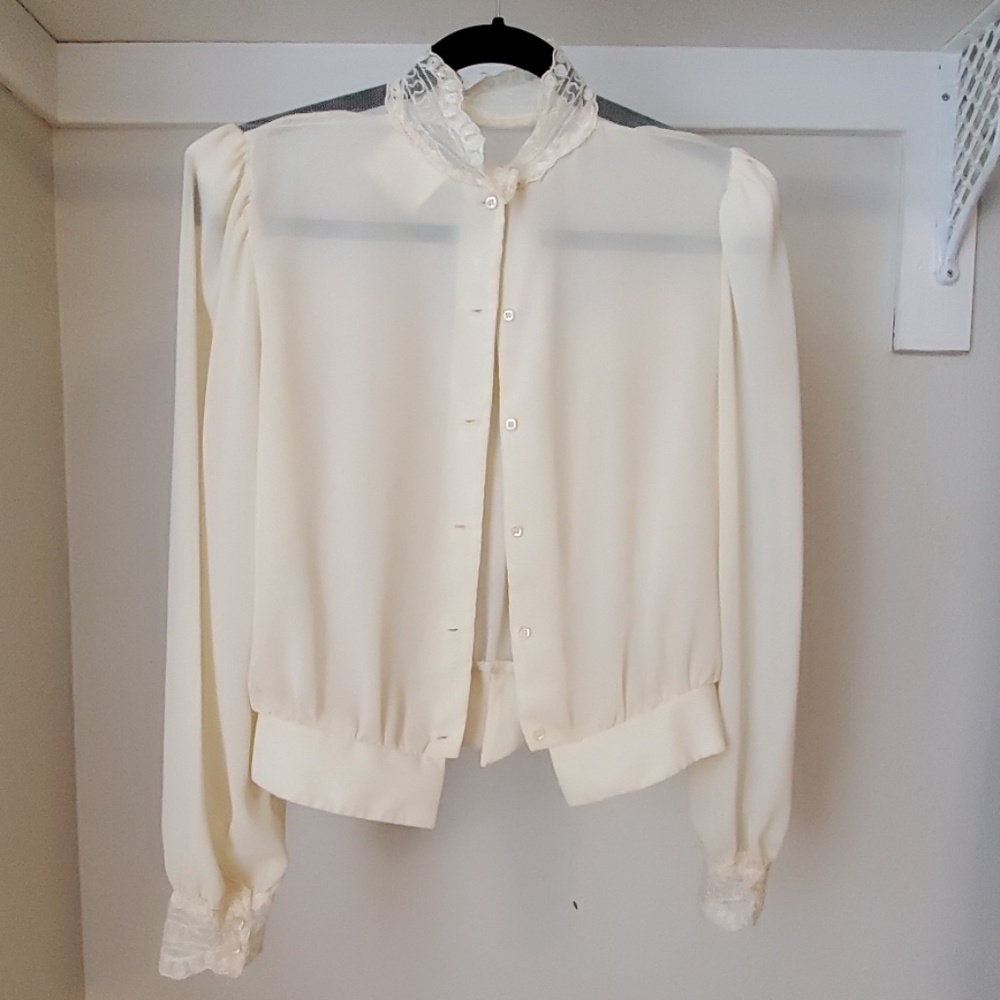 Vintage lace blouse